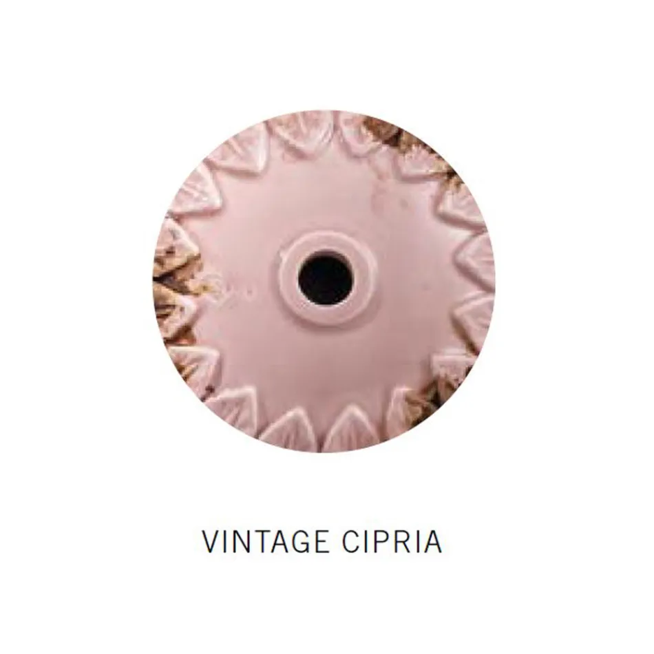 Kinkiet z 3 reflektorami przemysłowymi Artisan z żelaza i ceramiki - Loft Viadurini