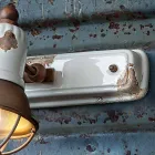 Aplikacja dwa reflektory Amelia Ferroluce rzemiosła Viadurini