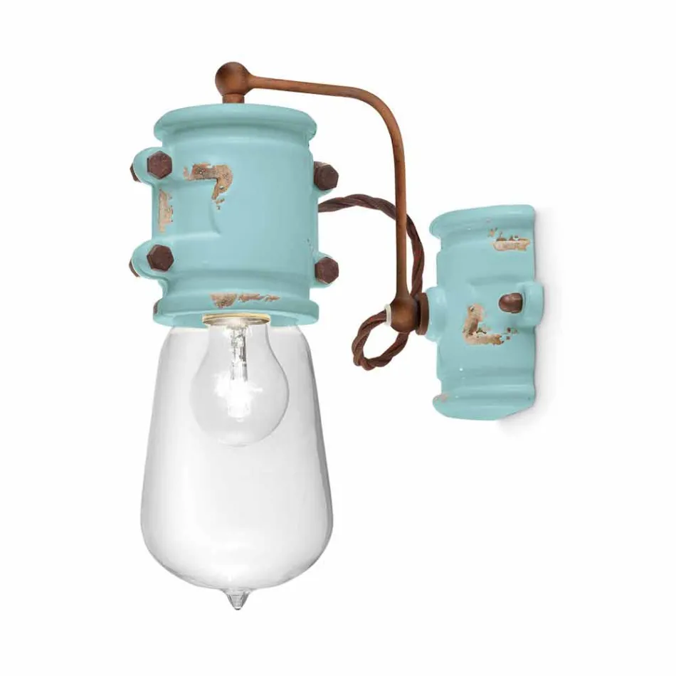 Aplikacja miejskiego stylu spotlight w rękodzieła ceramicznego Beth Ferroluce Viadurini