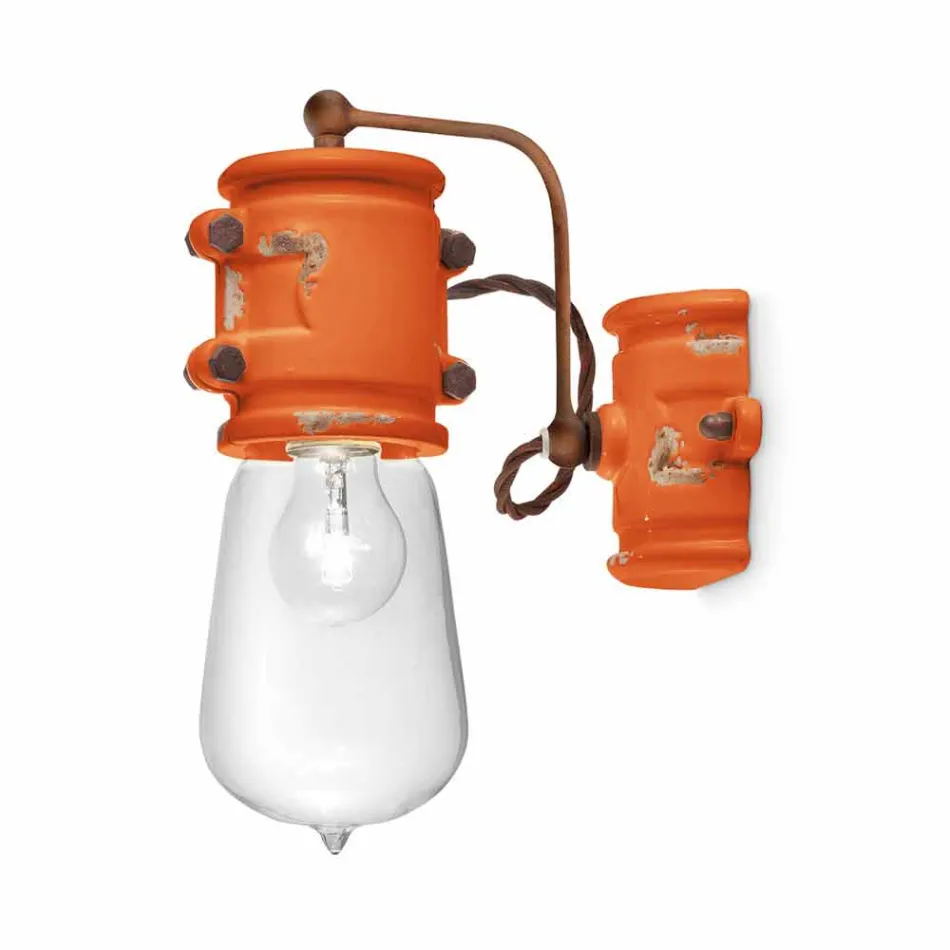 Aplikacja miejskiego stylu spotlight w rękodzieła ceramicznego Beth Ferroluce Viadurini