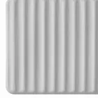 Kinkiet ścienny z 3 diodami LED w matowej białej ceramice z Umarell - Ometto Viadurini