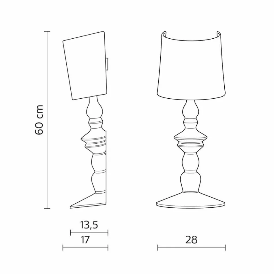 Kinkiet z ceramiki do malowania i abażur z białego lnu - Cadabra Viadurini