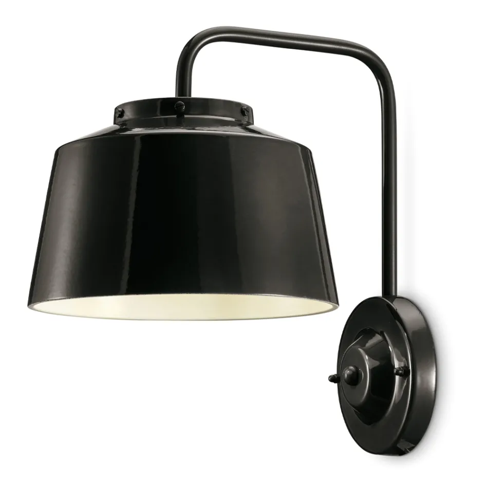 Kinkiet ścienny metalowy i ręcznie robiony ceramiczny z podwójnym otworem - 50S Viadurini