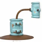 Aplikacja do ceramiki i metalu ściany spotlight rzemiosła Katy Viadurini