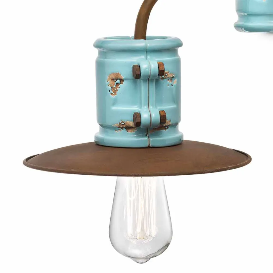 Aplikacja do ceramiki i metalu ściany spotlight rzemiosła Katy Viadurini