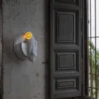 Kinkiet z matowej białej ceramiki o nowoczesnym włoskim designie - Tucano Viadurini