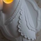 Kinkiet z matowej białej ceramiki o nowoczesnym włoskim designie - Tucano Viadurini