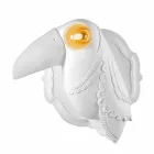 Kinkiet z matowej białej ceramiki o nowoczesnym włoskim designie - Tucano Viadurini