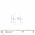 Współczesna zewnątrz podwójne mosiądzu emisji Abarth 204 Viadurini