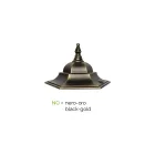 Kinkiet zewnętrzny z aluminium i szkła Made in Italy Vintage - Janira Viadurini