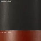 Zewnętrzny kinkiet z toskańskiej majoliki, ręcznie robiony we Włoszech - Toscot Bistrò Viadurini