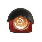 Zewnętrzny kinkiet z toskańskiej majoliki, ręcznie robiony we Włoszech - Toscot Bistrò Viadurini