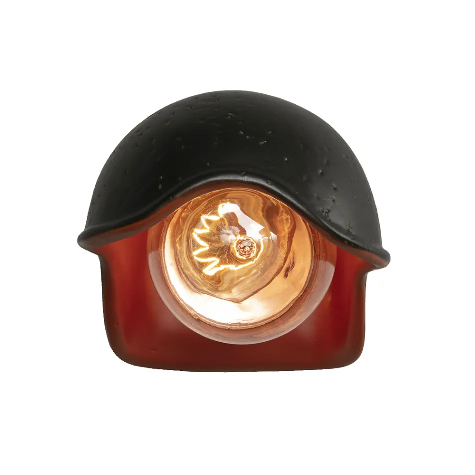 Zewnętrzny kinkiet z toskańskiej majoliki, ręcznie robiony we Włoszech - Toscot Bistrò Viadurini