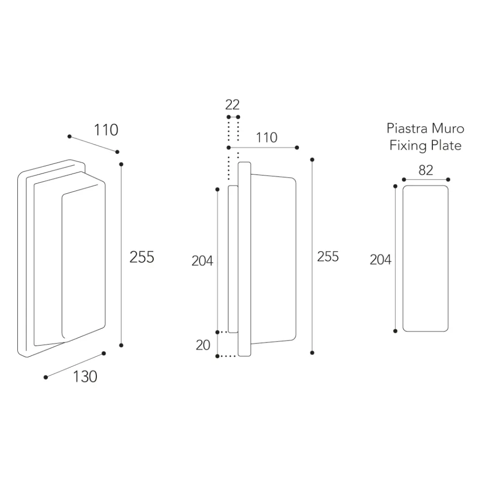 Kinkiet zewnętrzny w stylu vintage z mosiądzu z gniazdem E27 i IP44 - kryształ Viadurini