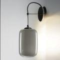 Lampa ścienna Artisan z dmuchanego szkła weneckiego 16 cm - Bambus
