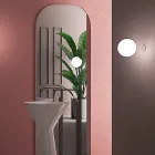 Ręcznie dmuchany kinkiet ze szkła weneckiego - śnieg Viadurini