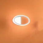 Kinkiet LED z Białą lub Złotą Metalową Konstrukcją - Raissa Viadurini