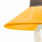 Światła w kolorowe ściany ceramiczne i mosiężne Alicja Ferroluce Viadurini