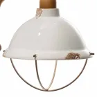 Ceramiczne kinkiety ścienne i metalu Skyler stylu przemysłowych Viadurini