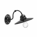 Światło w błyszczący ceramicznych ścian Ferroluce Retro Viadurini