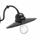 Światło w błyszczący ceramicznych ścian Ferroluce Retro Viadurini