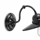 Światło w błyszczący ceramicznych ścian Ferroluce Retro Viadurini