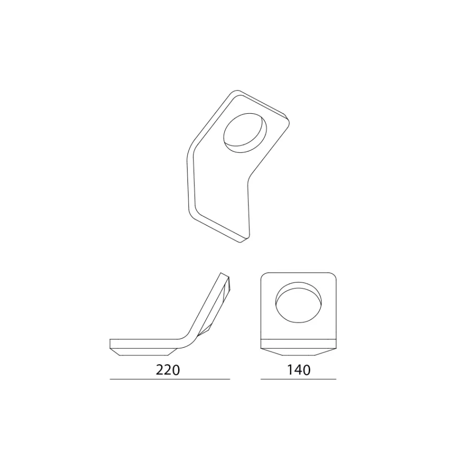 Kinkiet z przeszklonej majoliki toskańskiej Made in Italy - Toscot Vivaldi Viadurini