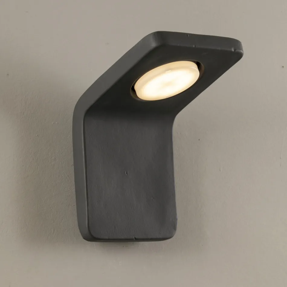 Kinkiet z przeszklonej majoliki toskańskiej Made in Italy - Toscot Vivaldi Viadurini