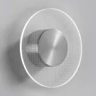 Nora – metalowa lampa ścienna z dyfuzorem z pleksiglasu z mikrokropkami Viadurini