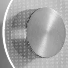 Nora – metalowa lampa ścienna z dyfuzorem z pleksiglasu z mikrokropkami Viadurini