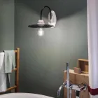 Kinkiet ścienny z ceramiki od Ferroluce, wyrób ręczny Viadurini