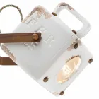 Ściana rocznika stylu ceramiczne przemysłowe i żelaza Julia Viadurini