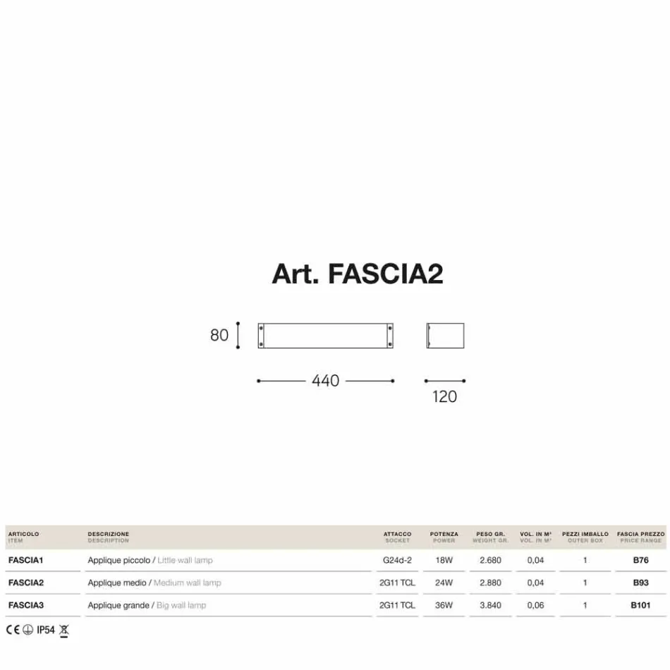 Średnie Moda aplikacja jest miedź i metakrylan Viadurini