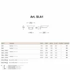 Kinkiety z mosiądzu antyczne szkło Wesoła Viadurini