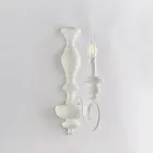 Kinkiety z drewna i lakierowanego żelaza, wykonane we Włoszech, do dekoracji wnętrz – Toskania Viadurini