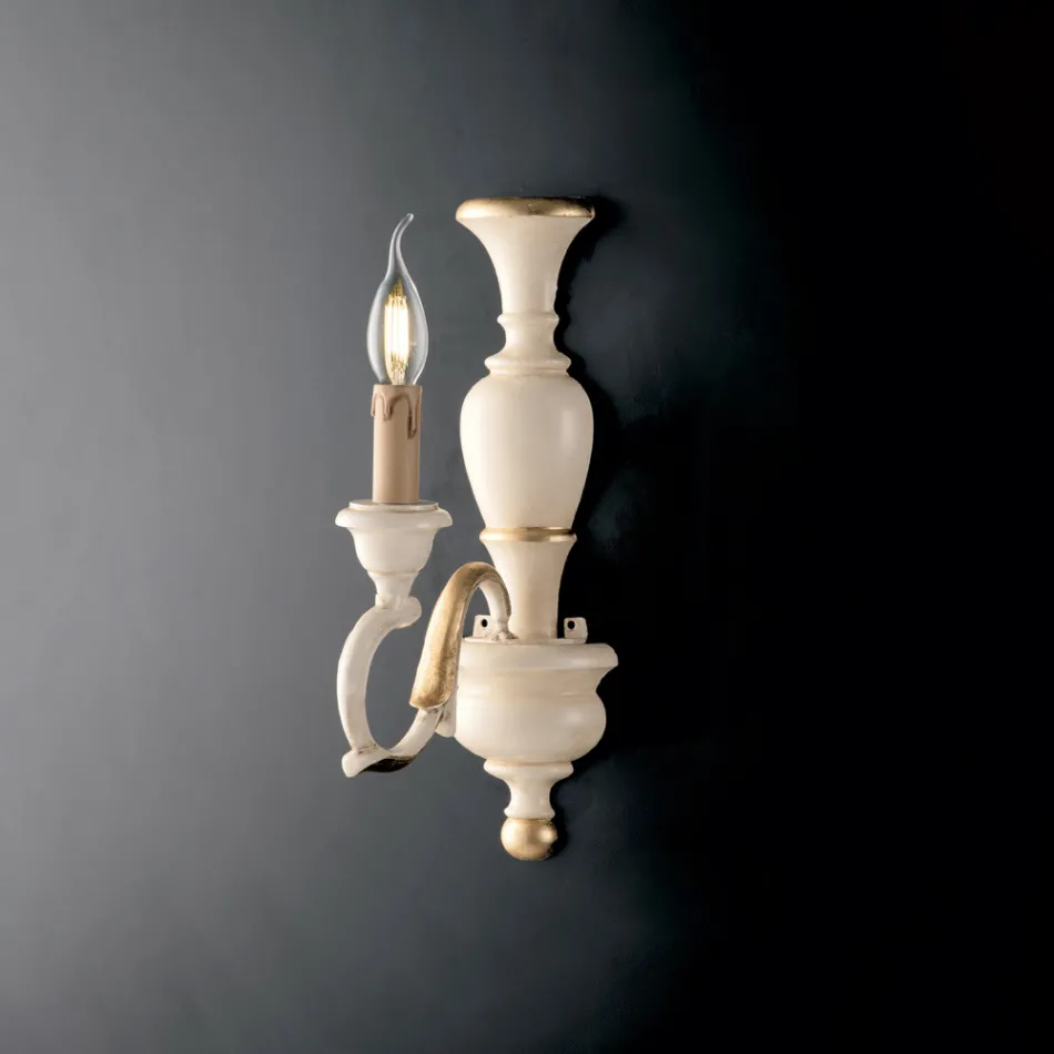 Drewniane kinkiety do dekoracji wnętrz, wyprodukowane we Włoszech – Florencja Viadurini