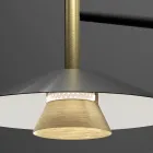 Metalowe kinkiety w różnych wykończeniach Wyprodukowano we Włoszech - Mira Viadurini