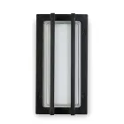 Antyczna mosiężna lampa ścienna, oprawka E27 i nastrojowe światło, wyprodukowane we Włoszech - kryształ Viadurini