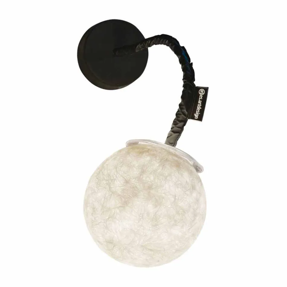 Współczesne oświetlenie ścienne In-es.artdesign Lampka ścienna Nebulite Micro Luna Viadurini