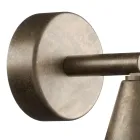 Zewnętrzny kinkiet z żelaza i szkła Made in Italy - Cloudy Viadurini