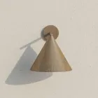 Zewnętrzny kinkiet z mosiądzu i szkła Made in Italy - Rain Viadurini