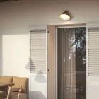 Zewnętrzny kinkiet ze szkła i mosiądzu Made in Italy - Rain Viadurini