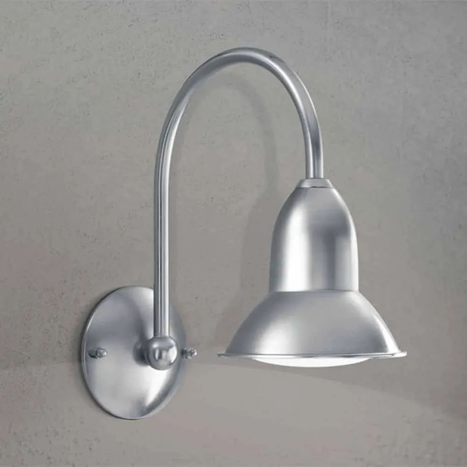 Ściana zewnętrzna wykończenie mosiądz niklowy Jasmine Viadurini