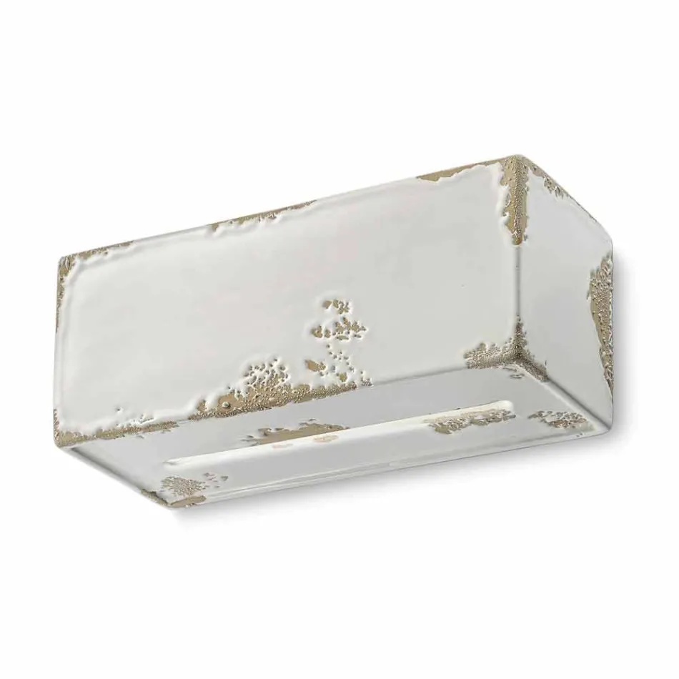 Aplikacja ceramiki ręcznie Ferroluce retro Viadurini