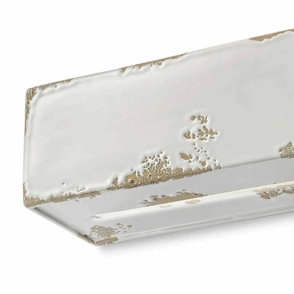 Aplikacja ceramiki ręcznie Ferroluce retro Viadurini