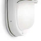 Pionowy kinkiet zewnętrzny w ceramiczne ręcznie malowane kwiaty - Brindisi Viadurini