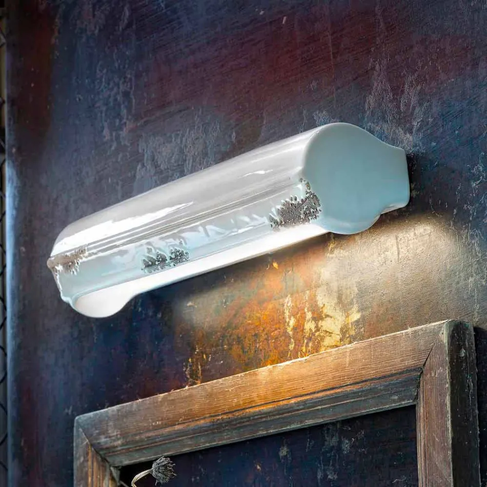 aplikacja Vintage rękodzieło ceramiczne polerowane Ethel Ferroluce Viadurini