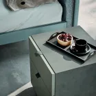 Meble do sypialni z 4 elementami w nowoczesnym stylu Made in Italy - Eletta Viadurini