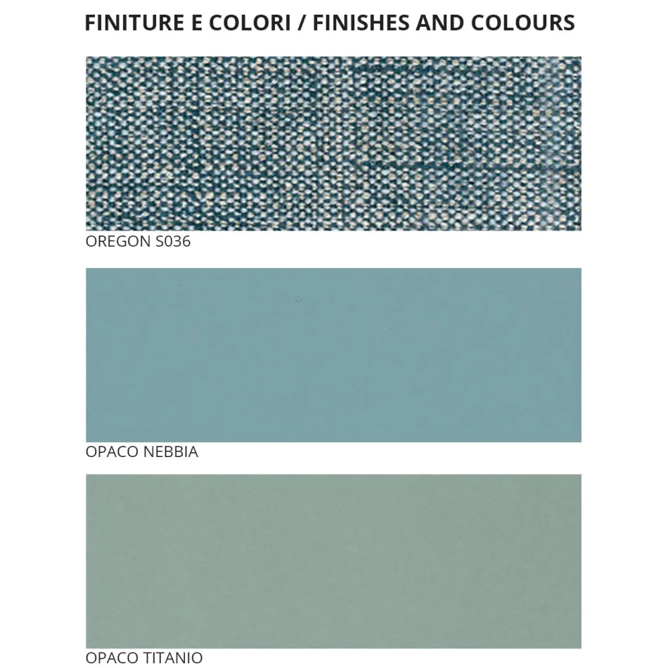 Meble do sypialni z 4 elementami w nowoczesnym stylu Made in Italy - Eletta Viadurini