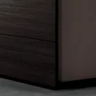 Meble do sypialni z 5 elementami Made in Italy - Scampia Viadurini